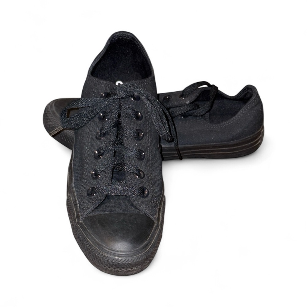 Converse Black Canvas Shoes